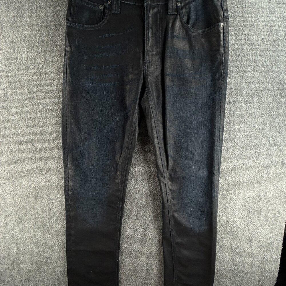 Nudie Jeans Tape Ted Dark Blue Wash Denim Slim Fit Stretch Cotton ACTL 30X31